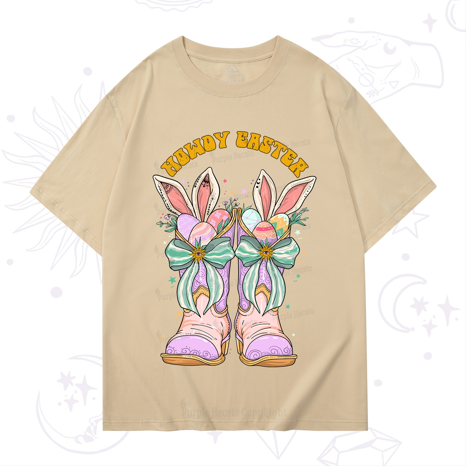 Purplehecate Howdy Easter T-Shirt