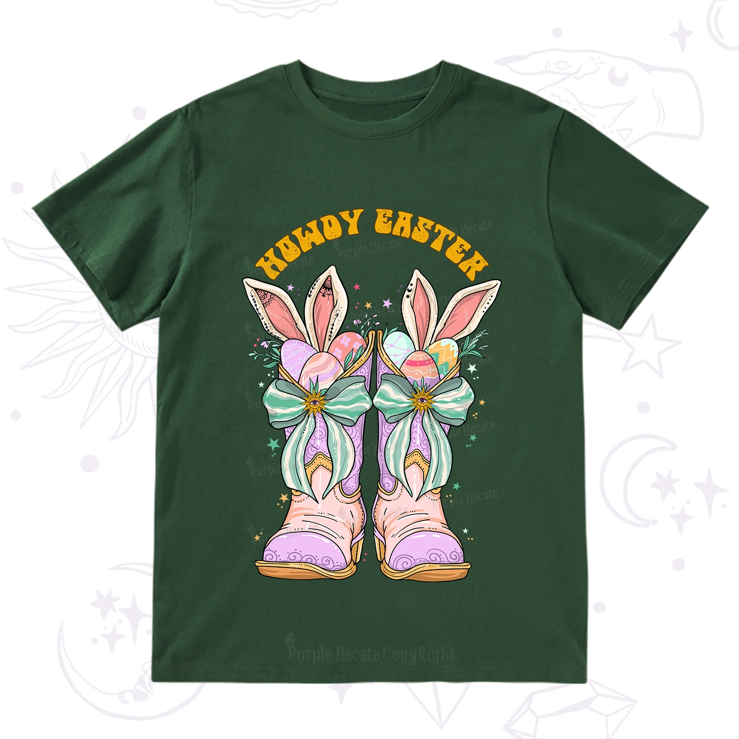 Purplehecate Howdy Easter T-Shirt