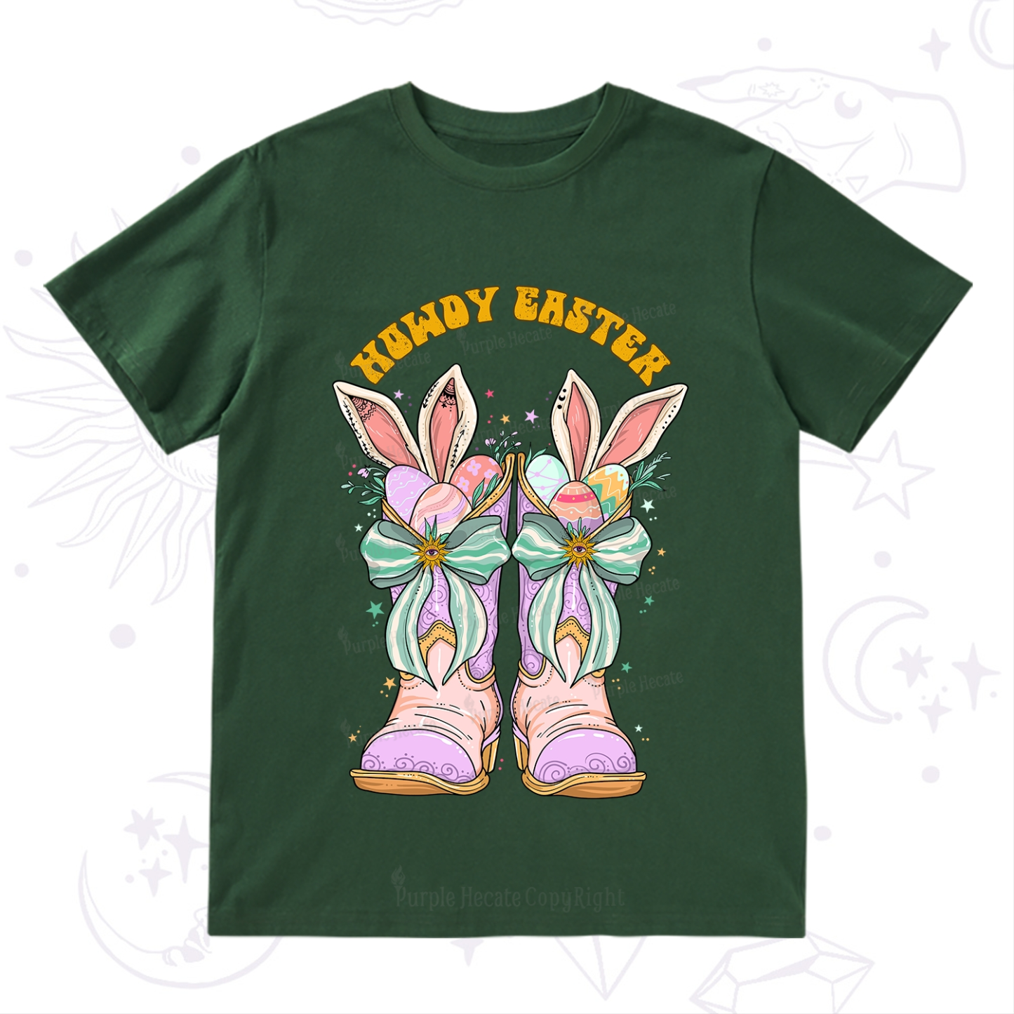 Purplehecate Howdy Easter T-Shirt