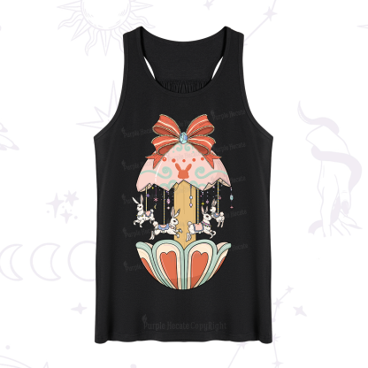 Purplehecate Bunny Carousel Easter Tank