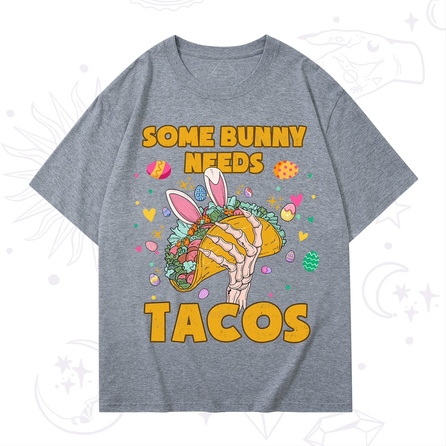 Purplehecate Some Bunny Needs Tacos Easter T-Shirt