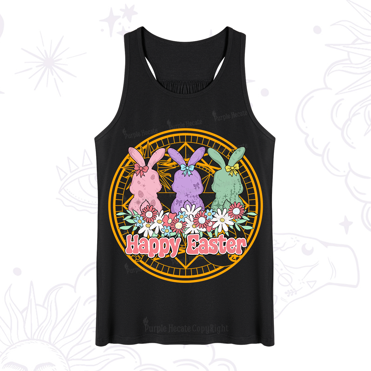 Purplehecate Happy Easter Bunny Tank