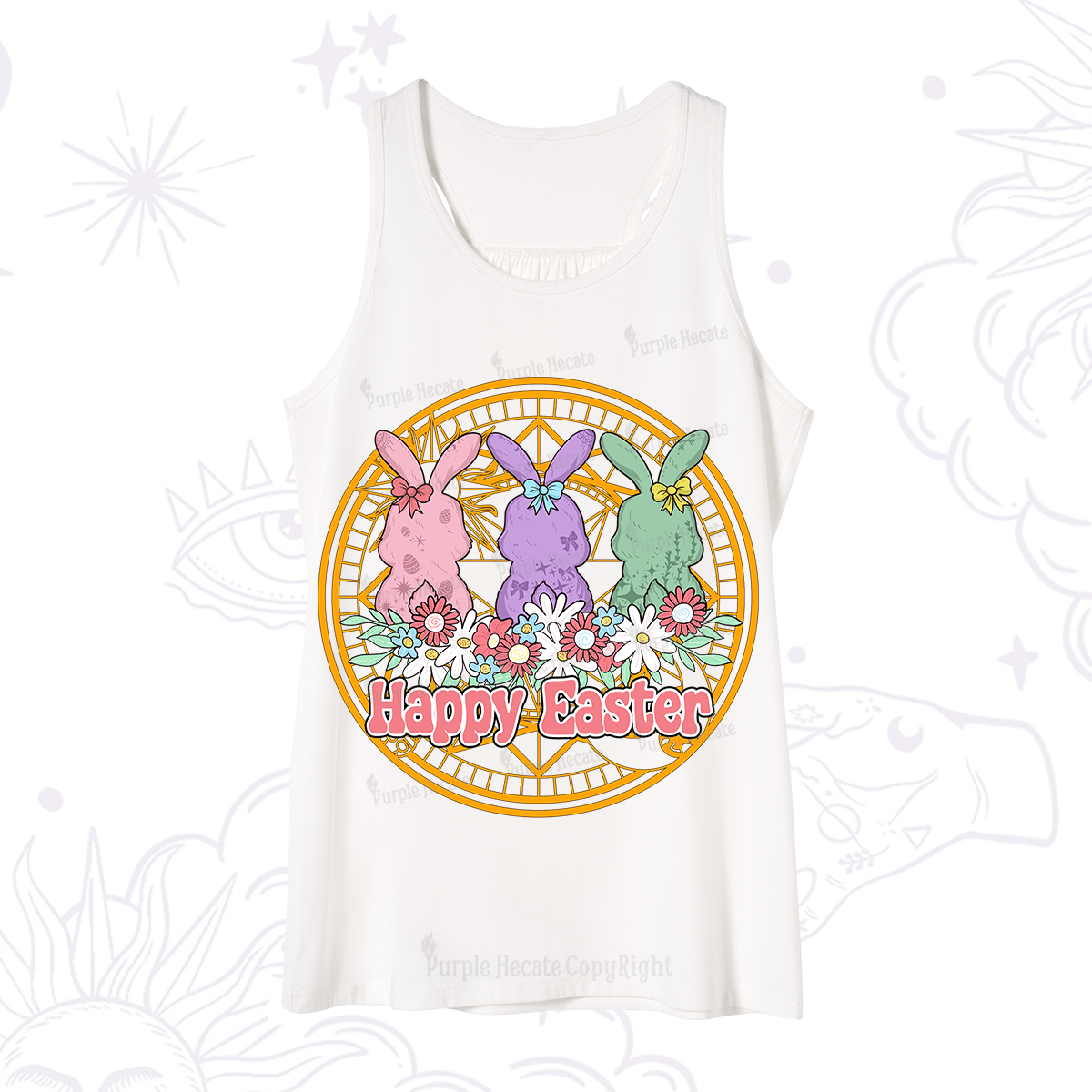 Purplehecate Happy Easter Bunny Tank