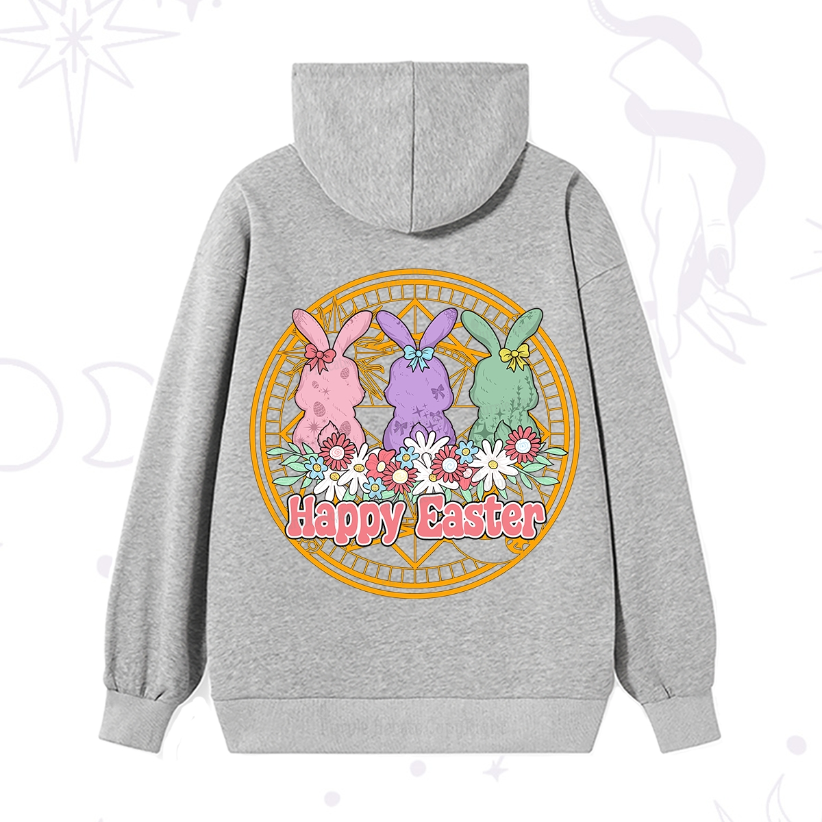 Purplehecate Happy Easter Bunny Hoodie