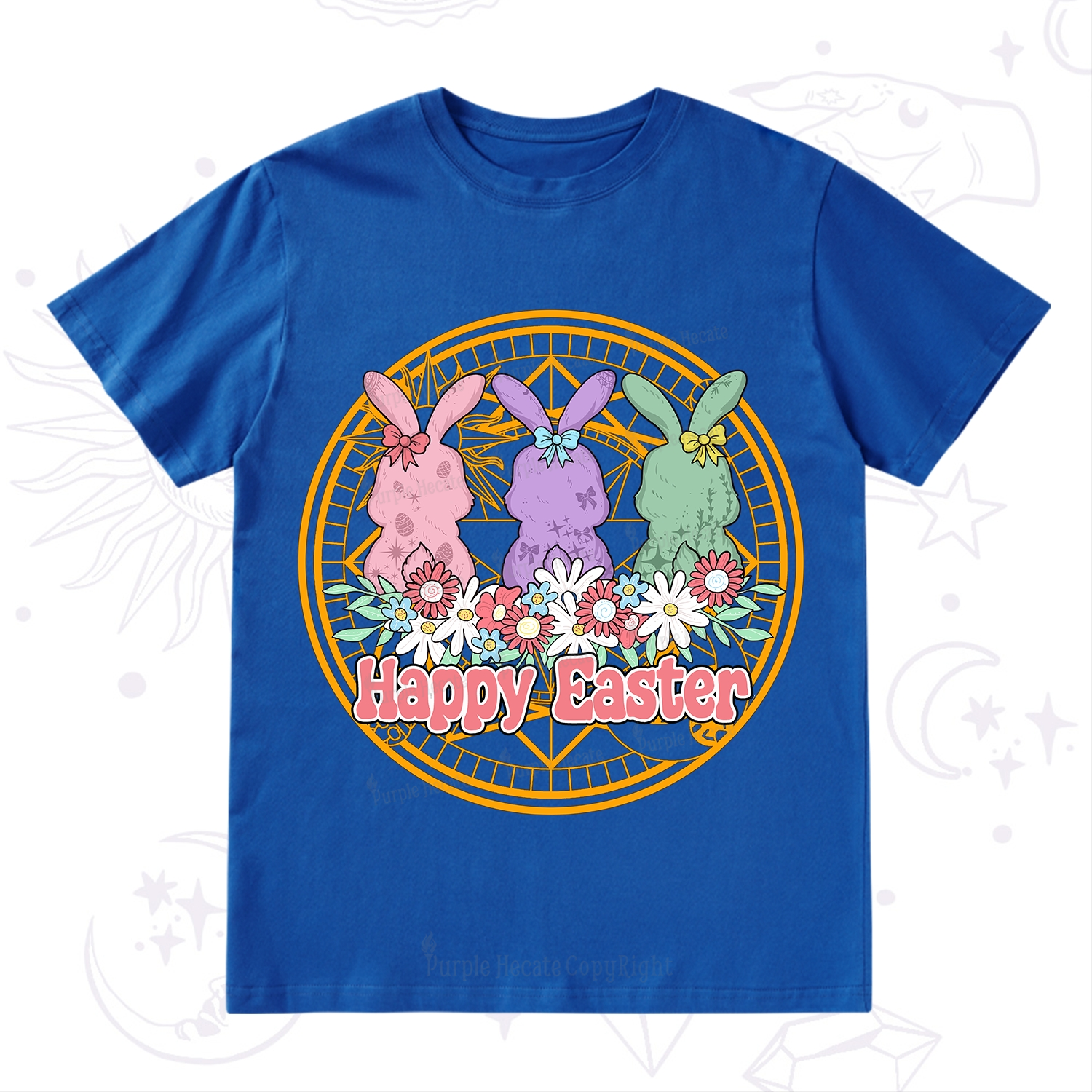 Purplehecate Happy Easter Bunny T-Shirt