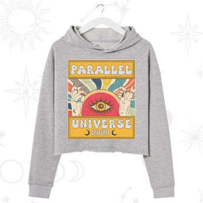 Purplehecate Parallel Universe Crop Hoodie