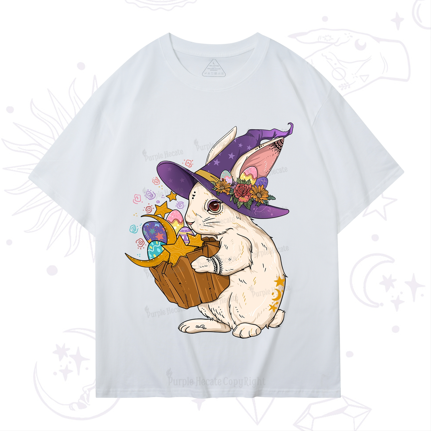 Purplehecate Enchanted Bunny Easter T-Shirt