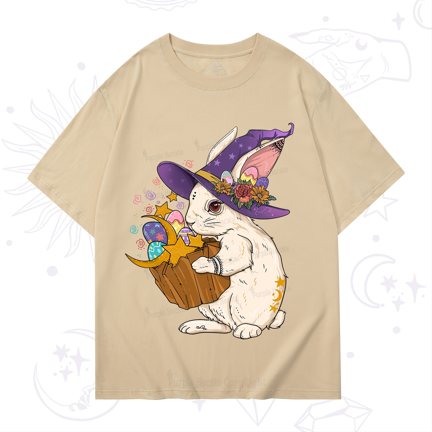 Purplehecate Enchanted Bunny Easter T-Shirt