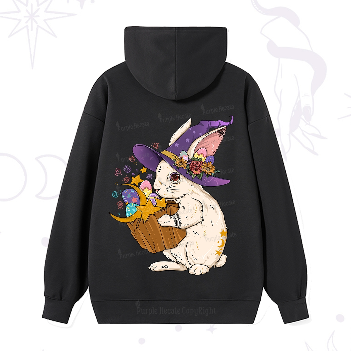 Purplehecate Enchanted Bunny Easter Hoodie