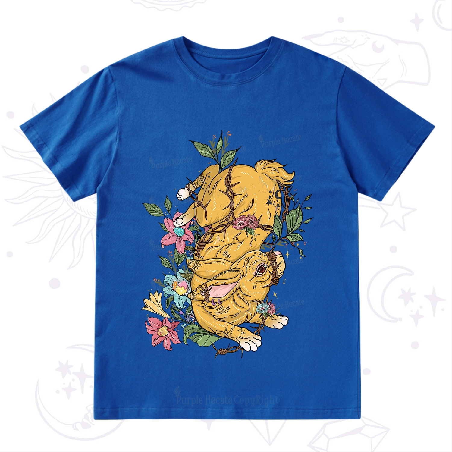 Purplehecate Thorn Bunny Easter T-Shirt
