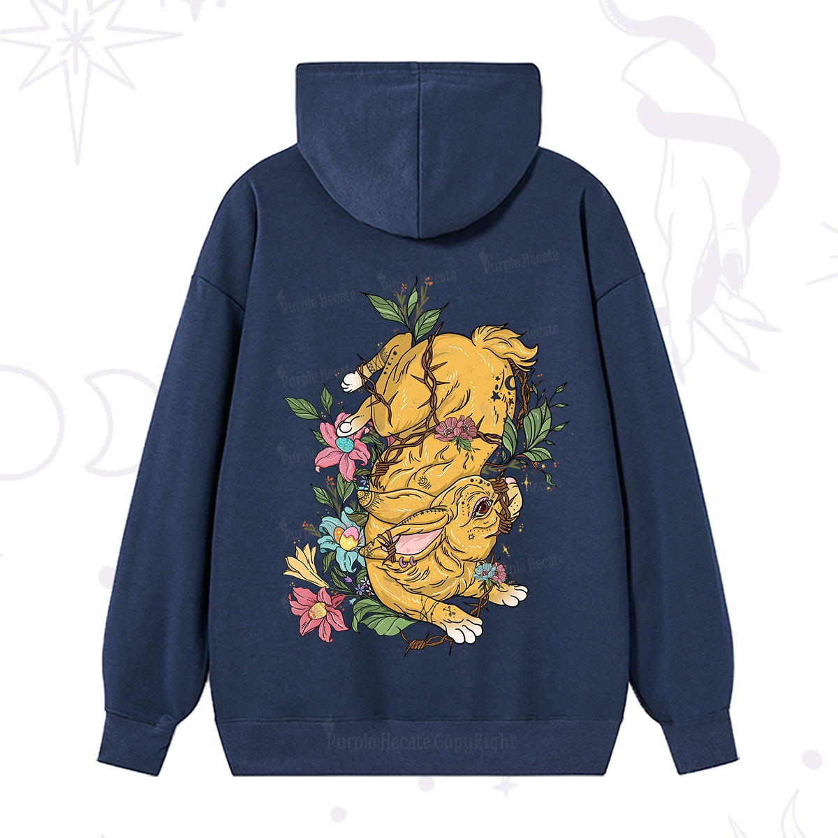 Purplehecate Thorn Bunny Easter Hoodie