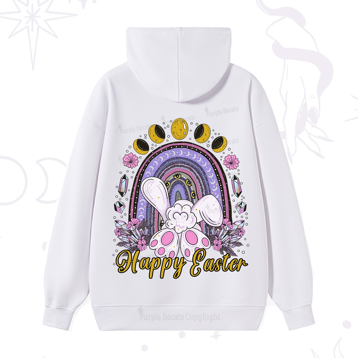 Purplehecate Happy Easter Hoodie