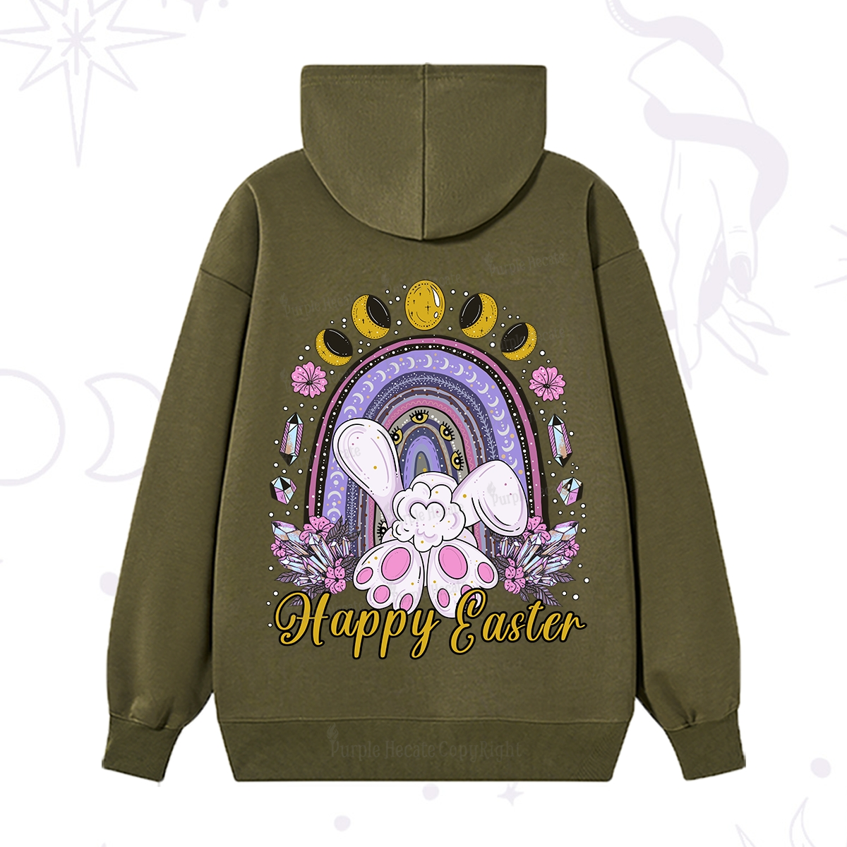 Purplehecate Happy Easter Hoodie