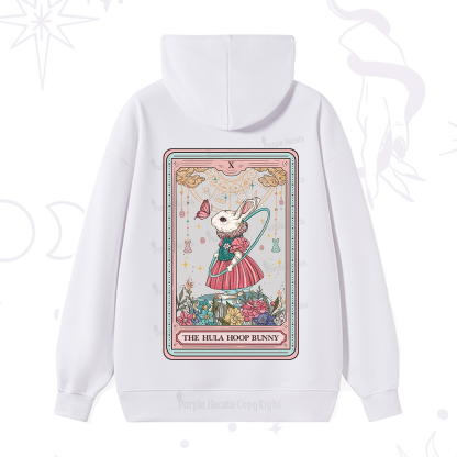 Purplehecate The Hula Hoop Bunny Tarot Hoodie