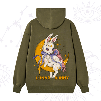 Purplehecate Lunar Bunny Easter Hoodie