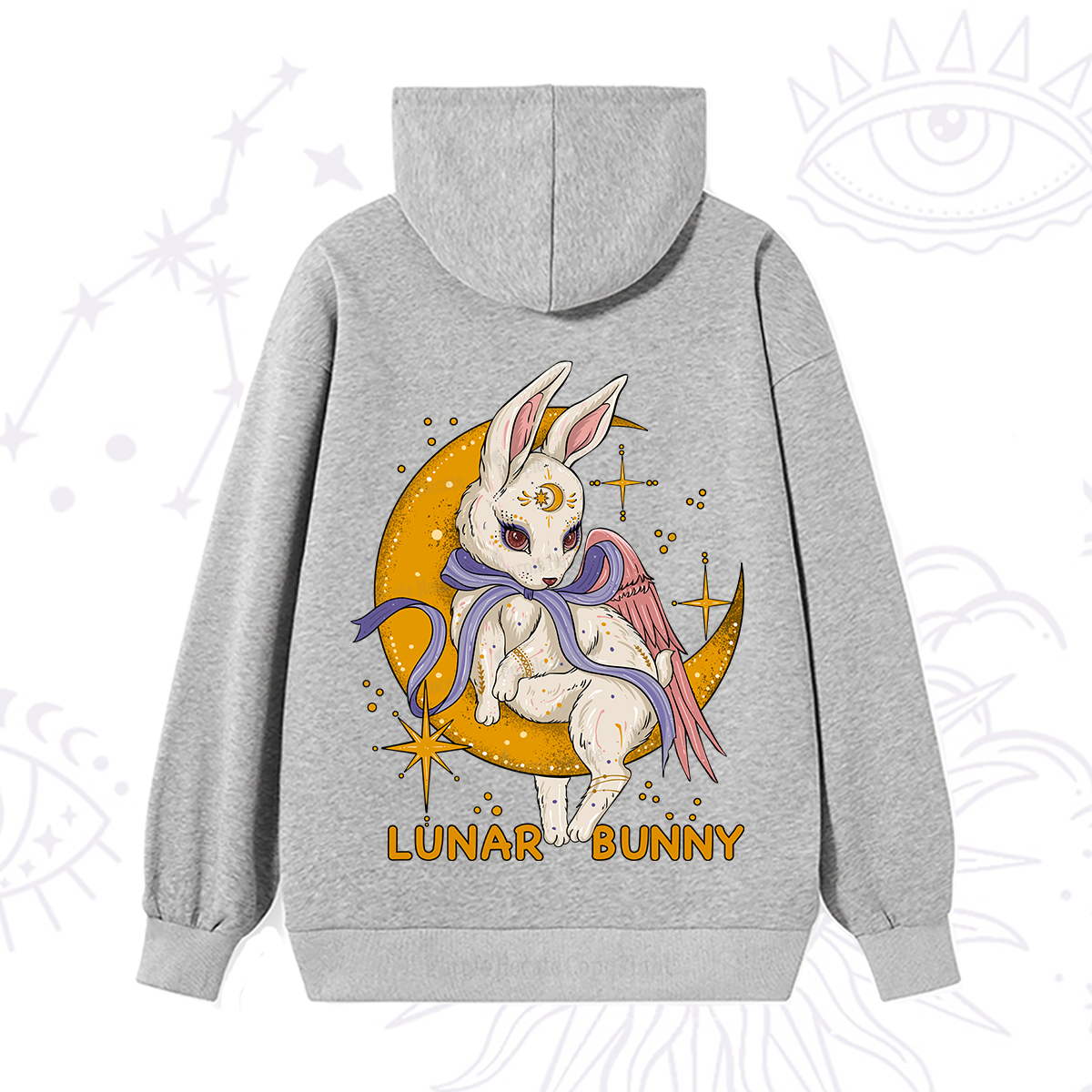 Purplehecate Lunar Bunny Easter Hoodie