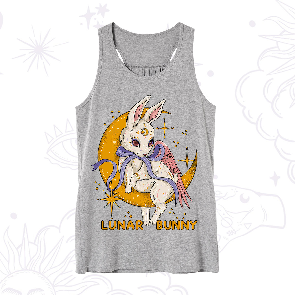Purplehecate Lunar Bunny Easter Tank