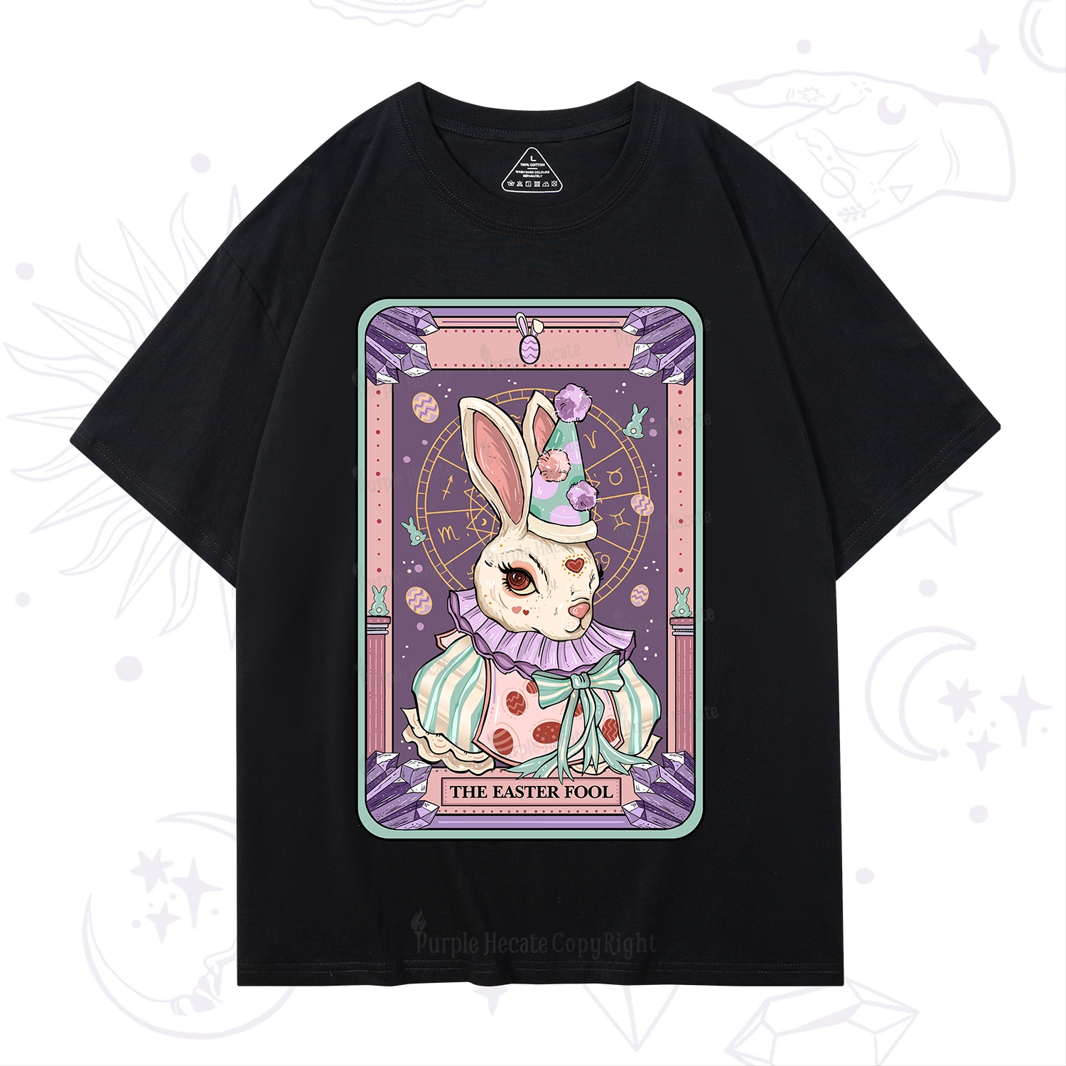 Purplehecate The Easter Fool Tarot T-Shirt
