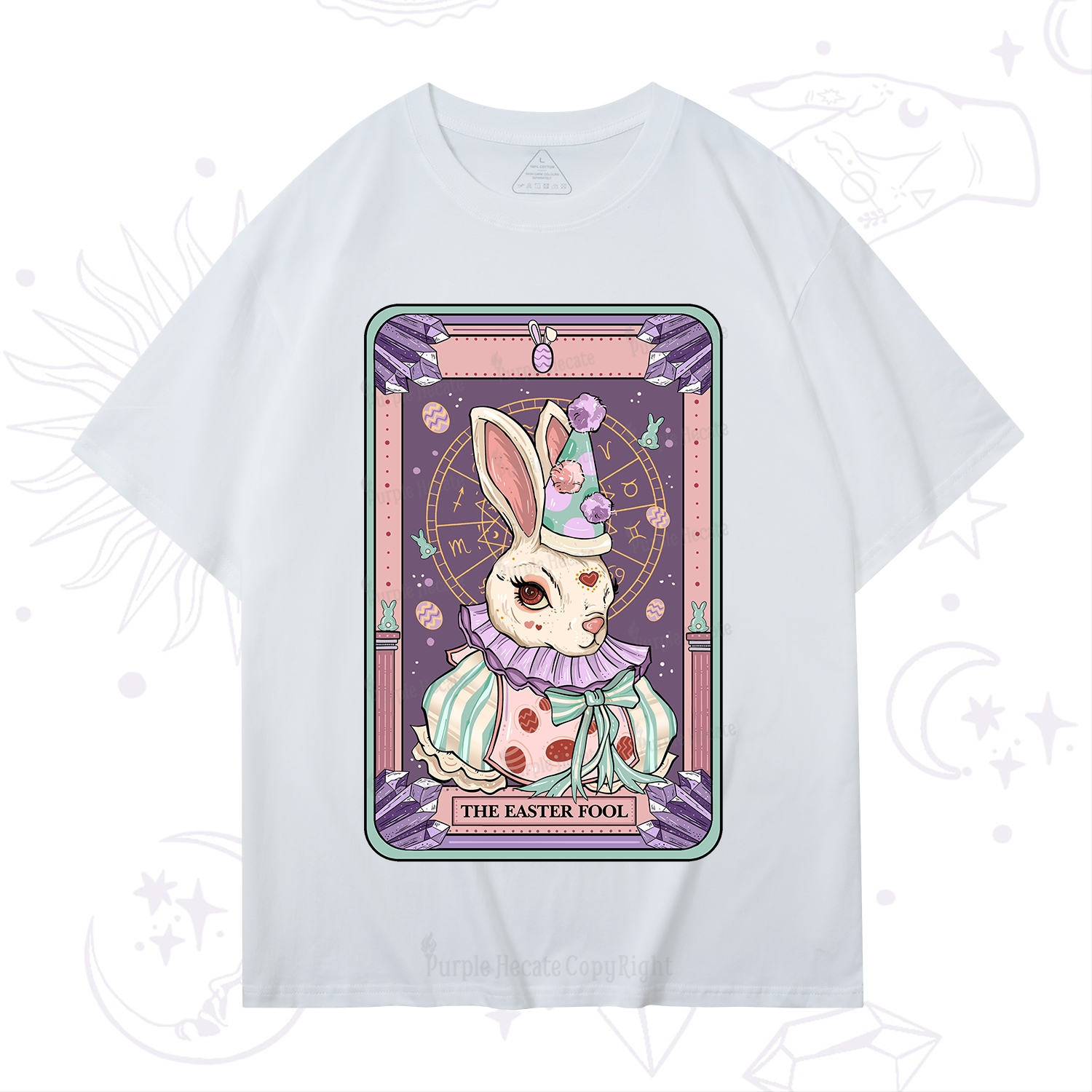 Purplehecate The Easter Fool Tarot T-Shirt
