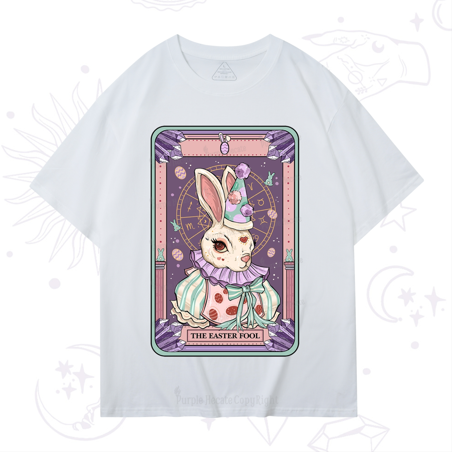 Purplehecate The Easter Fool Tarot T-Shirt