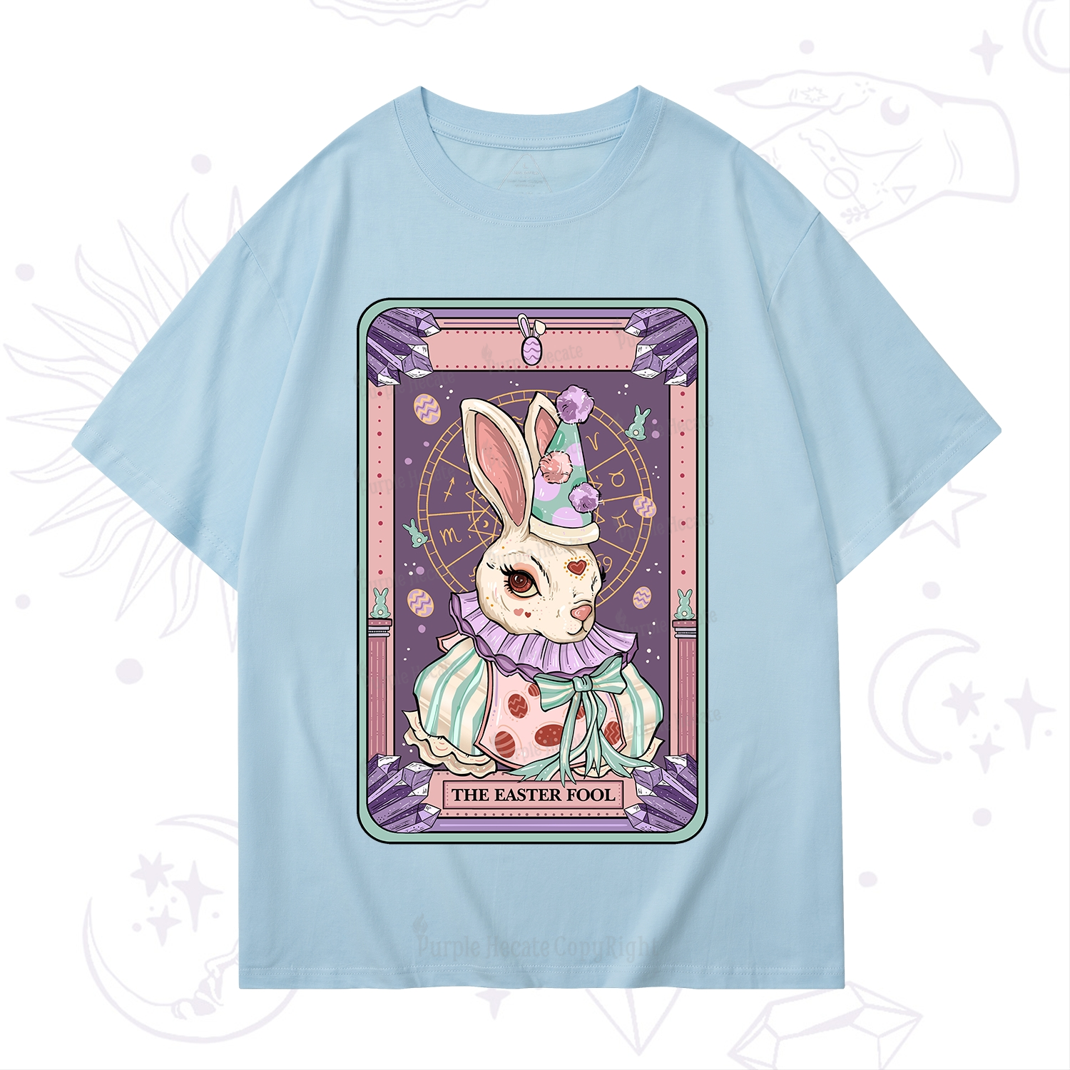 Purplehecate The Easter Fool Tarot T-Shirt