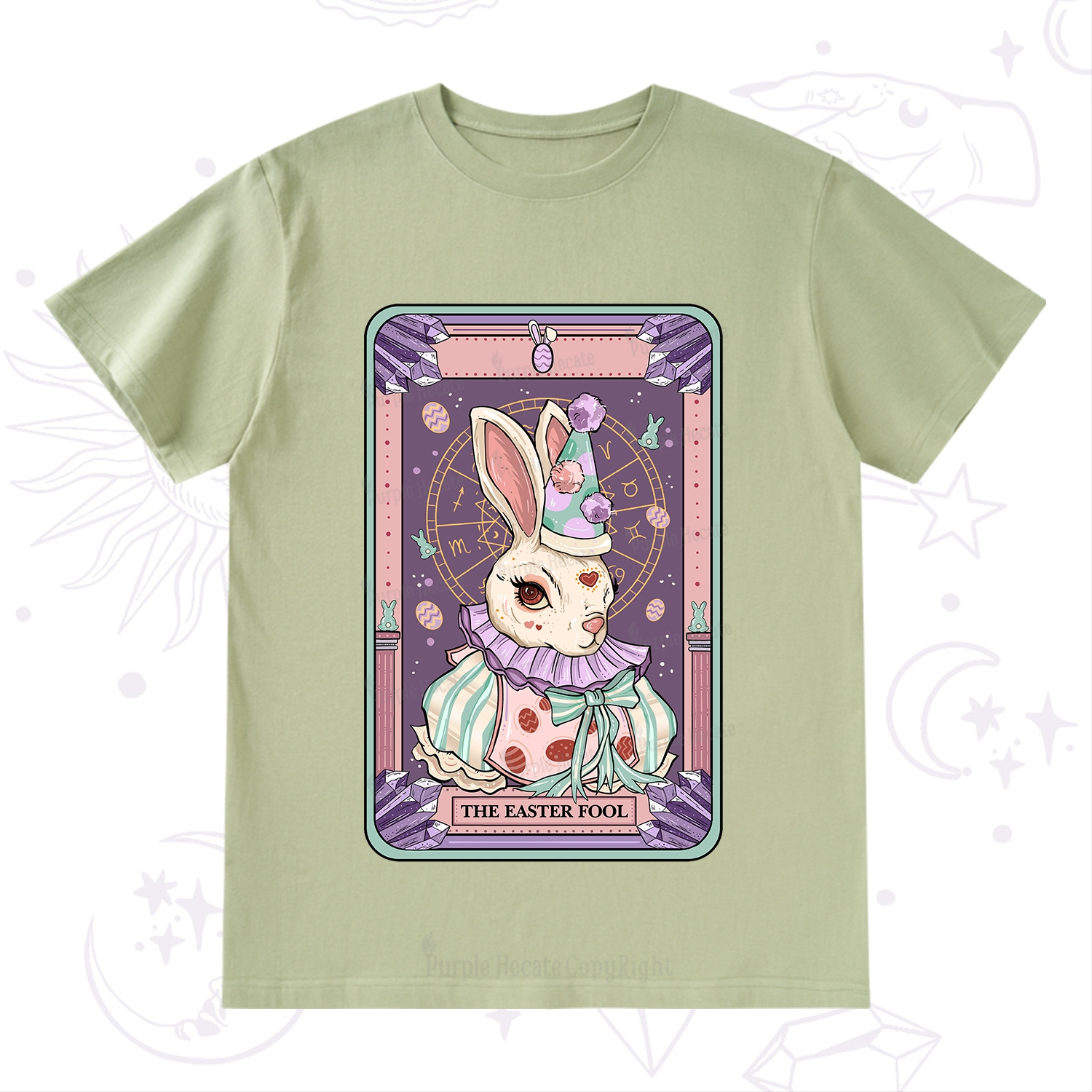 Purplehecate The Easter Fool Tarot T-Shirt