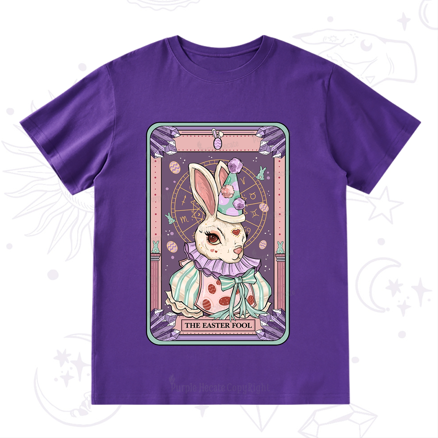 Purplehecate The Easter Fool Tarot T-Shirt