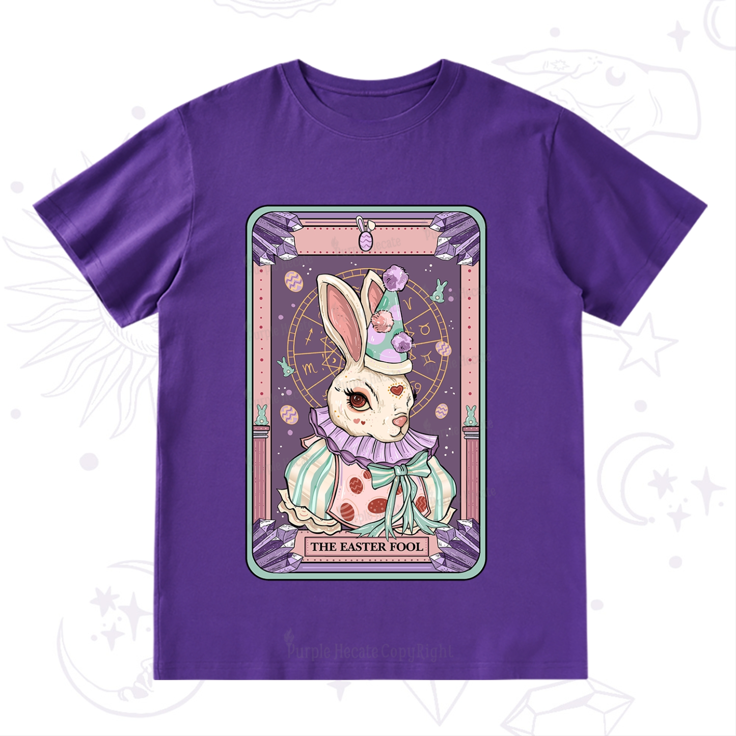 Purplehecate The Easter Fool Tarot T-Shirt