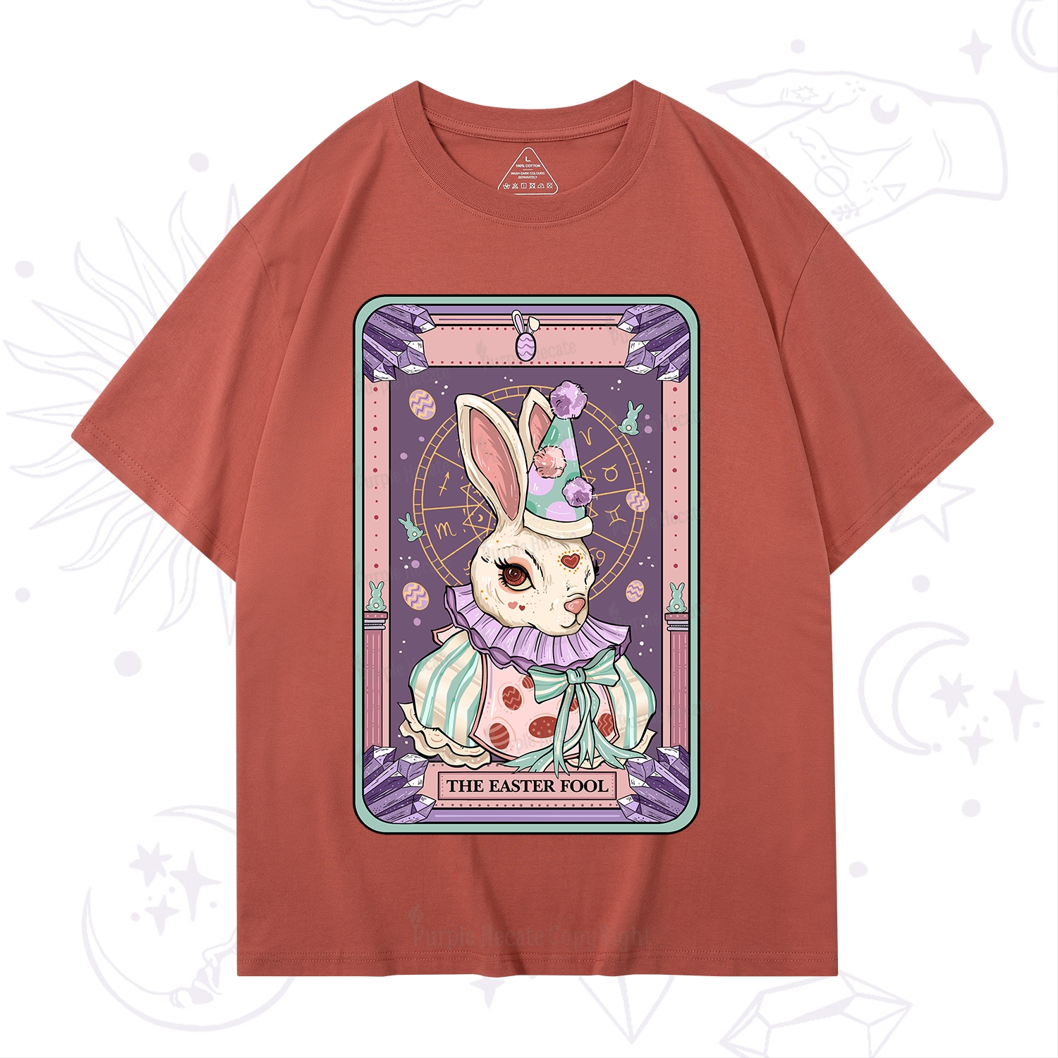 Purplehecate The Easter Fool Tarot T-Shirt