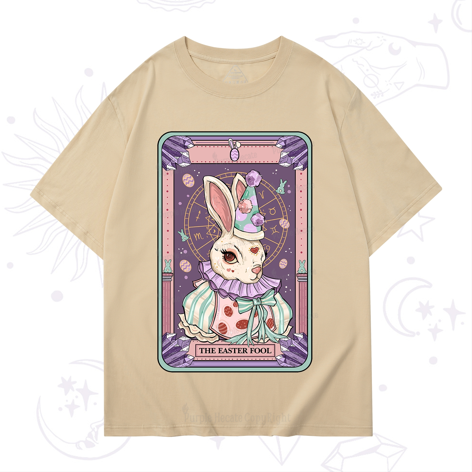 Purplehecate The Easter Fool Tarot T-Shirt
