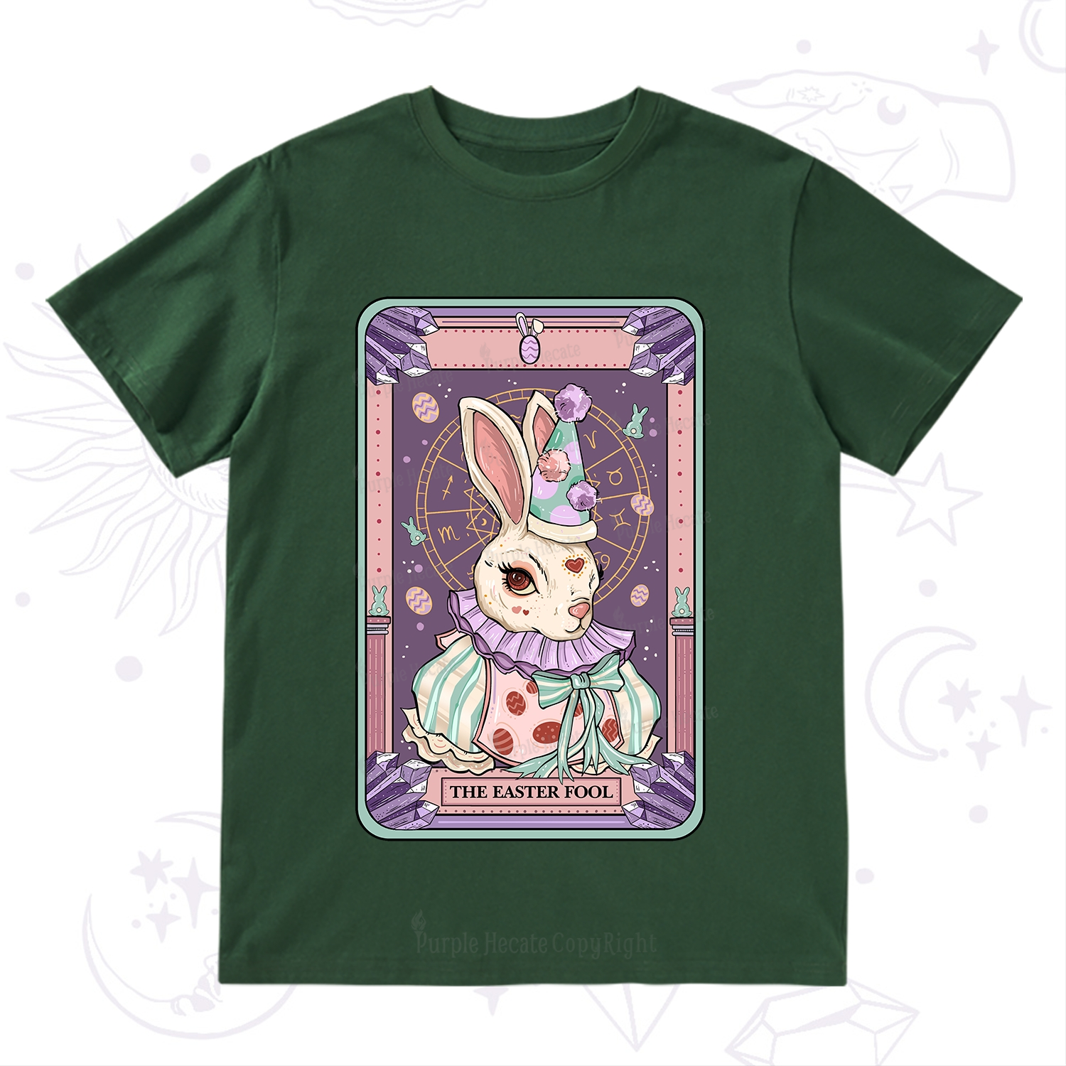 Purplehecate The Easter Fool Tarot T-Shirt