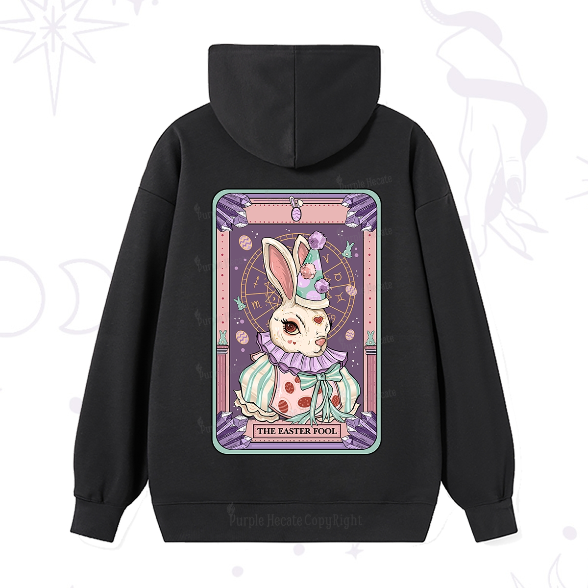 Purplehecate The Easter Fool Tarot Hoodie