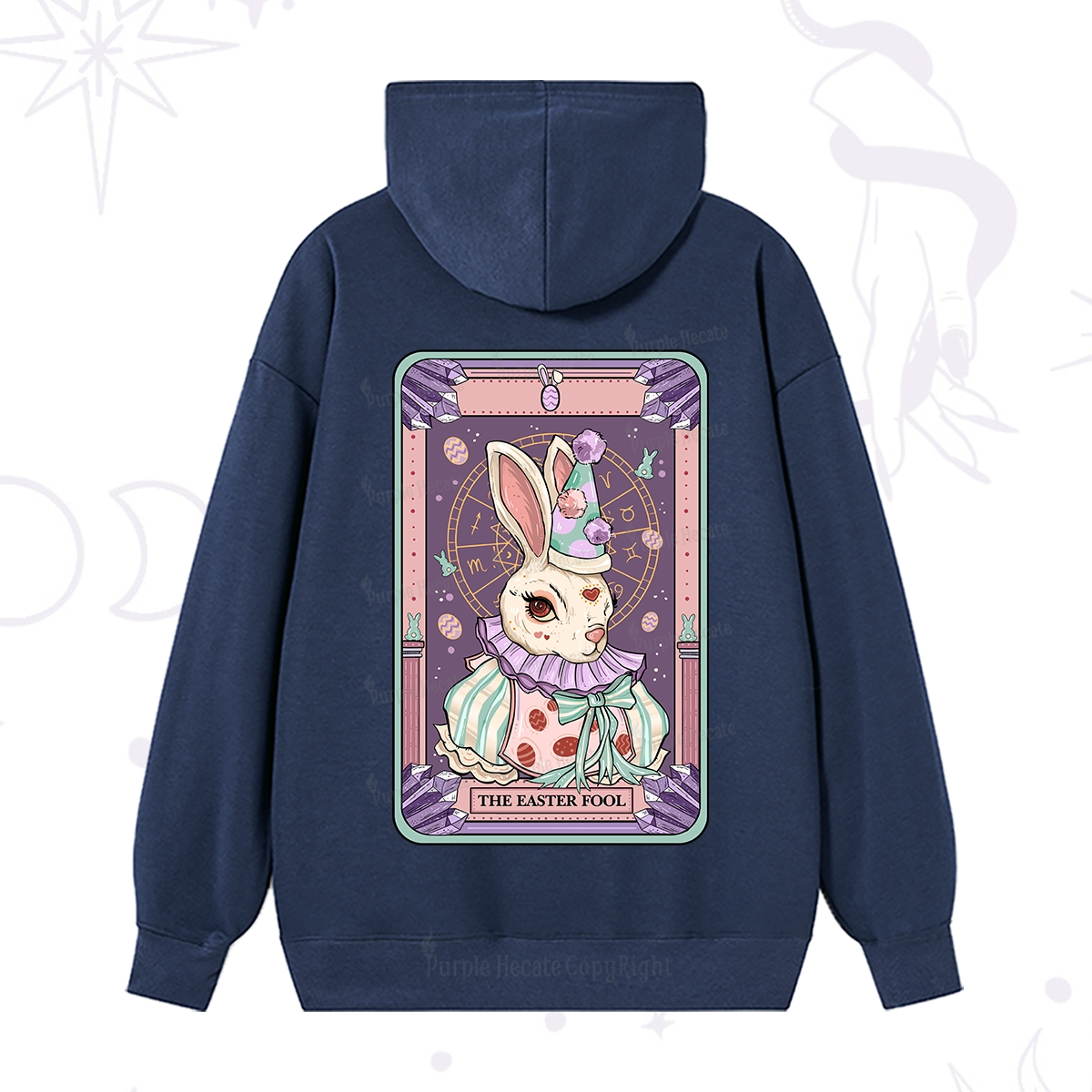 Purplehecate The Easter Fool Tarot Hoodie