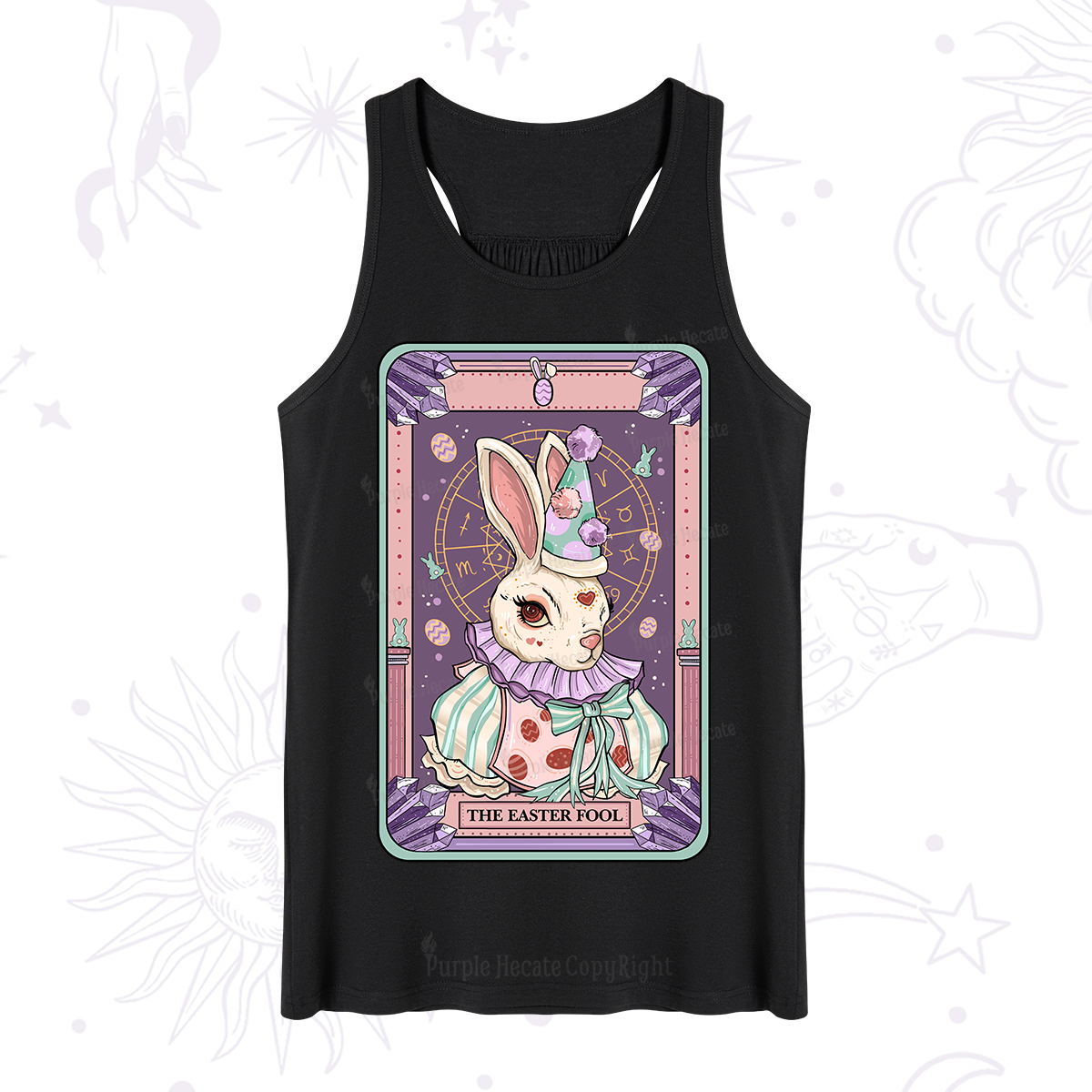Purplehecate The Easter Fool Tarot Tank