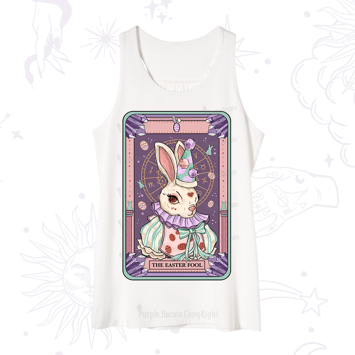 Purplehecate The Easter Fool Tarot Tank