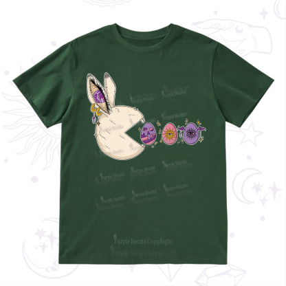 Purplehecate Egg Hunter Bunny Easter T-Shirt