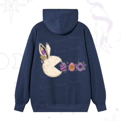 Purplehecate Egg Hunter Bunny Easter Hoodie