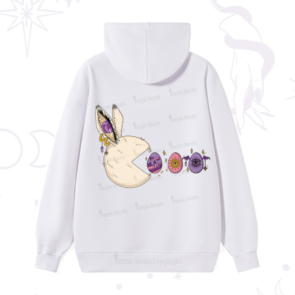Purplehecate Egg Hunter Bunny Easter Hoodie