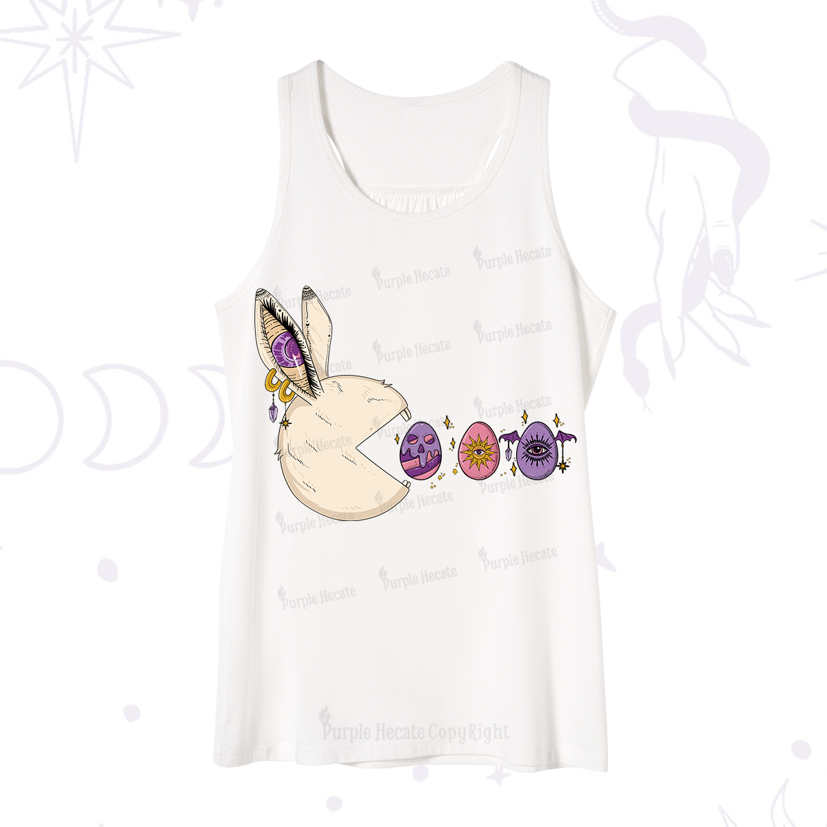 Purplehecate Egg Hunter Bunny Easter Tank