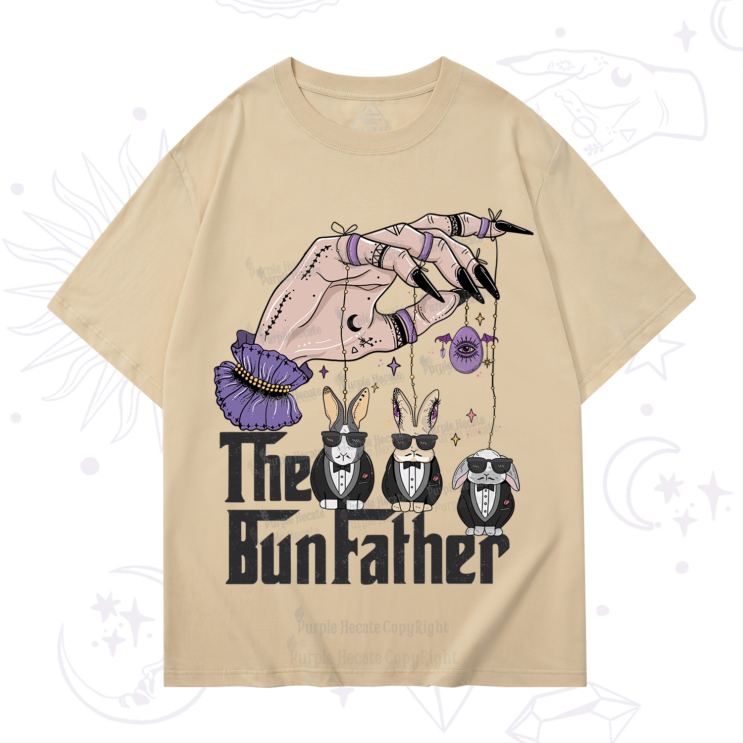 Purplehecate The Bunfather Easter T-Shirt