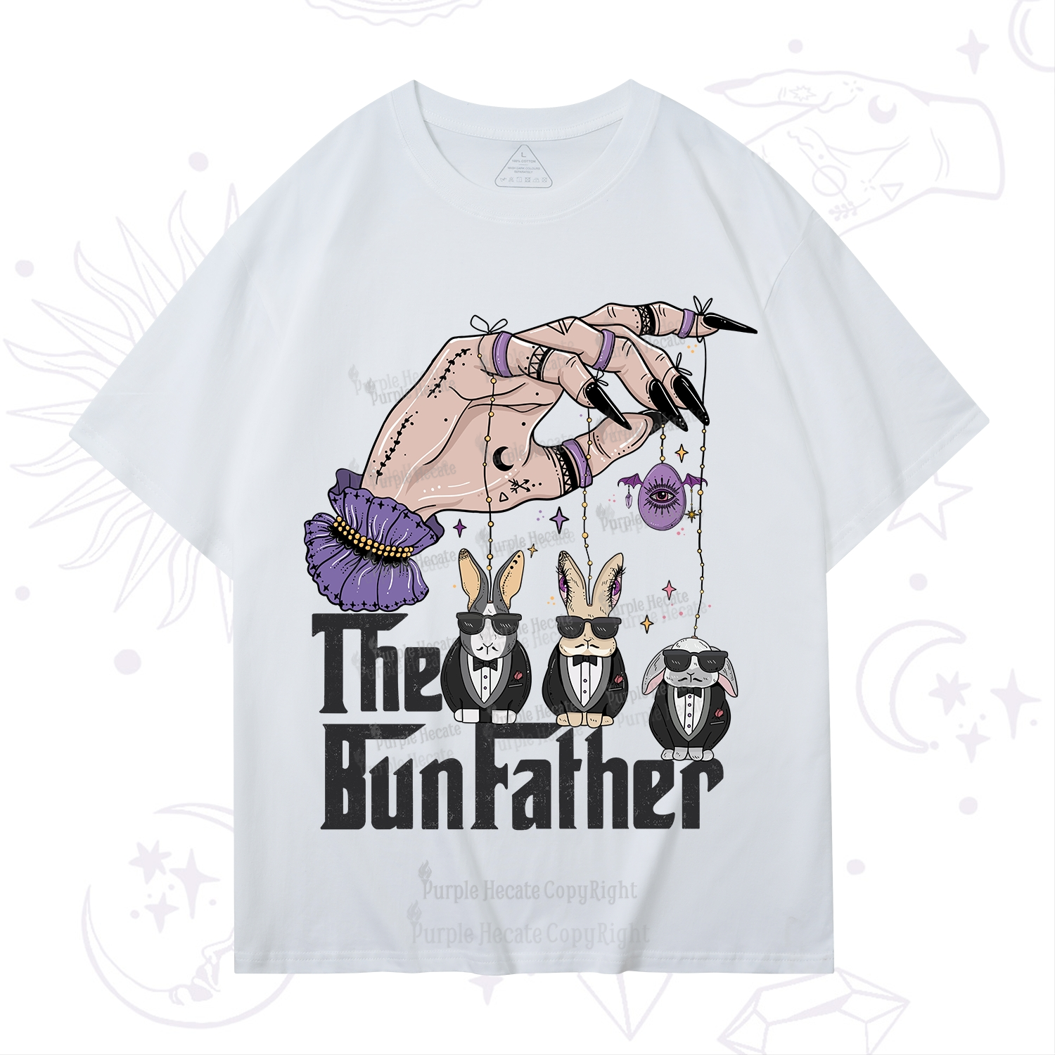 Purplehecate The Bunfather Easter T-Shirt