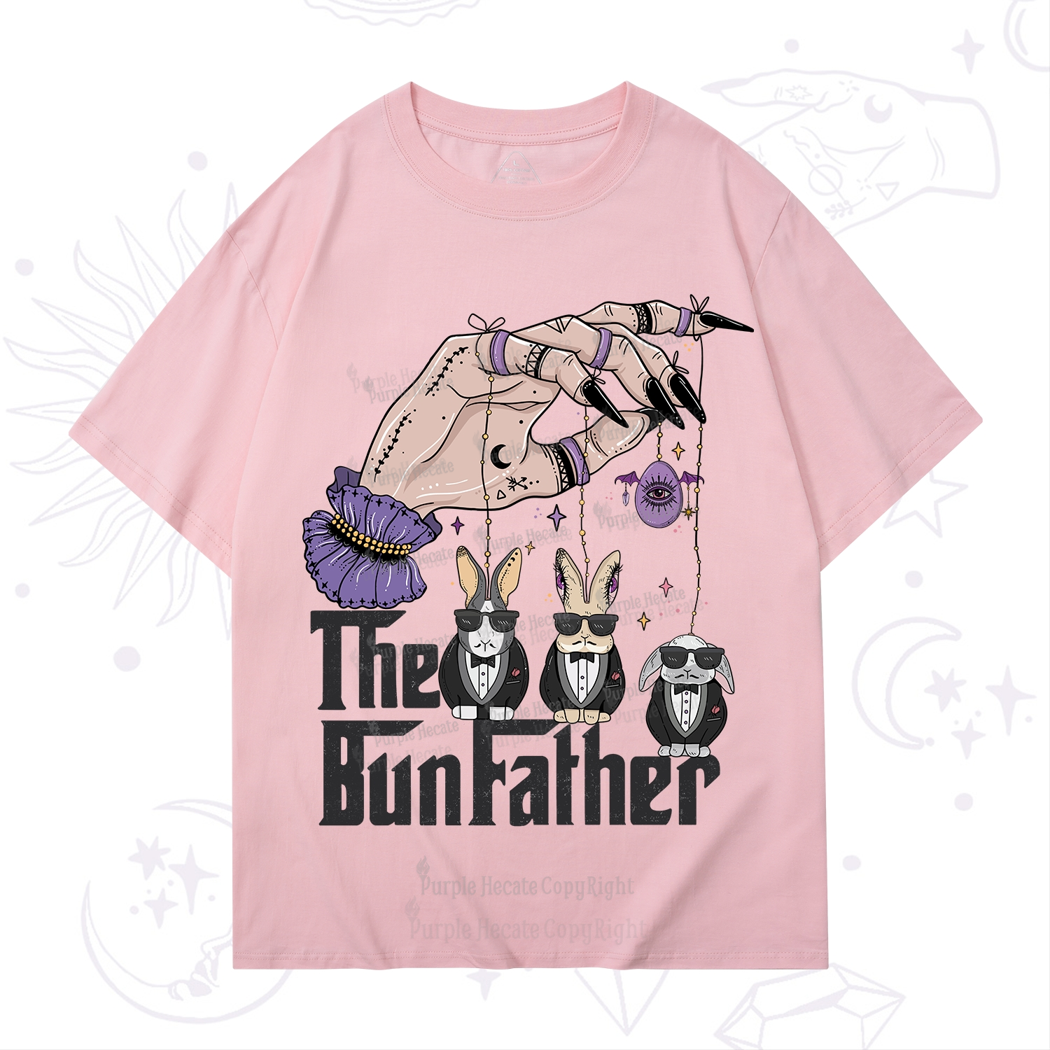 Purplehecate The Bunfather Easter T-Shirt