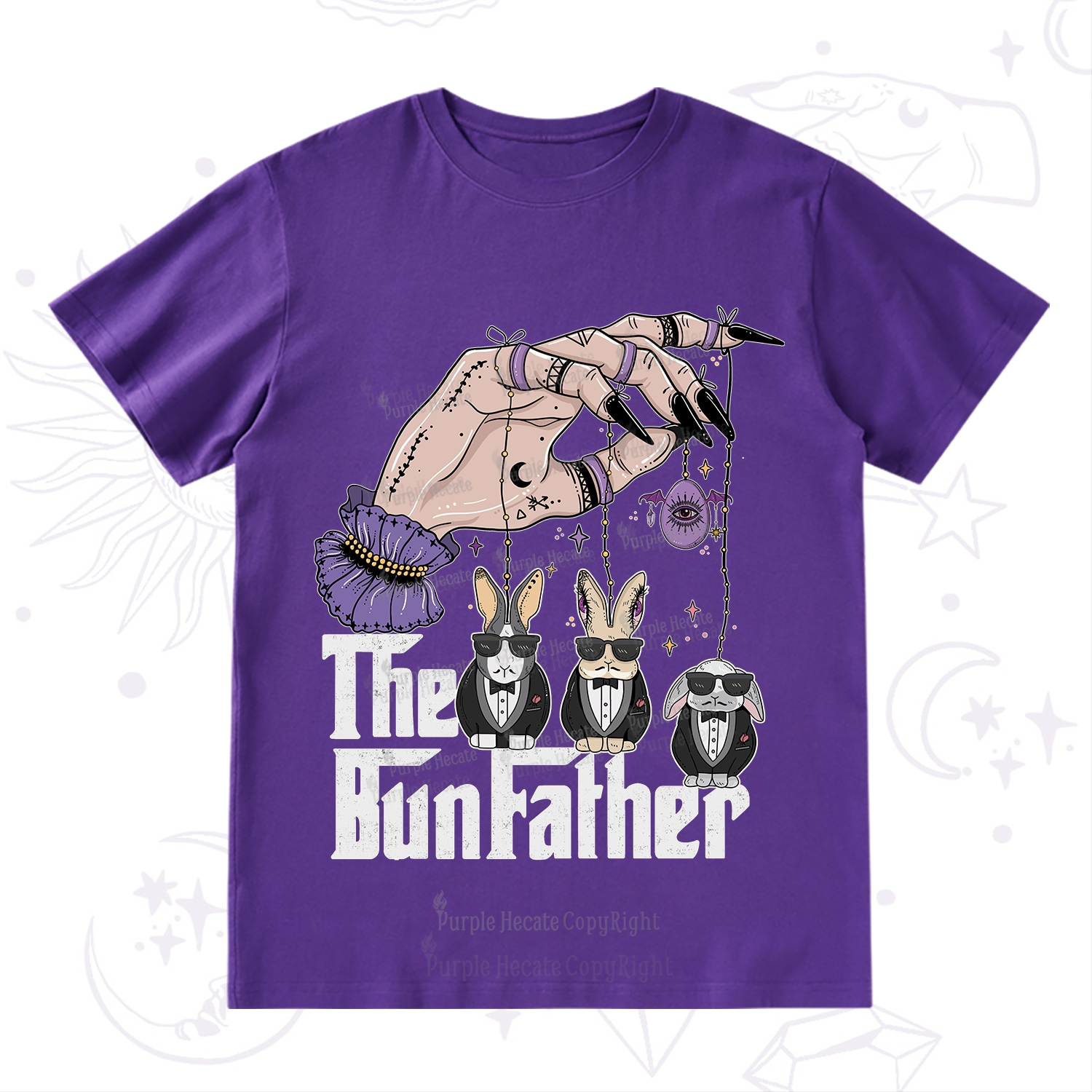 Purplehecate The Bunfather Easter T-Shirt