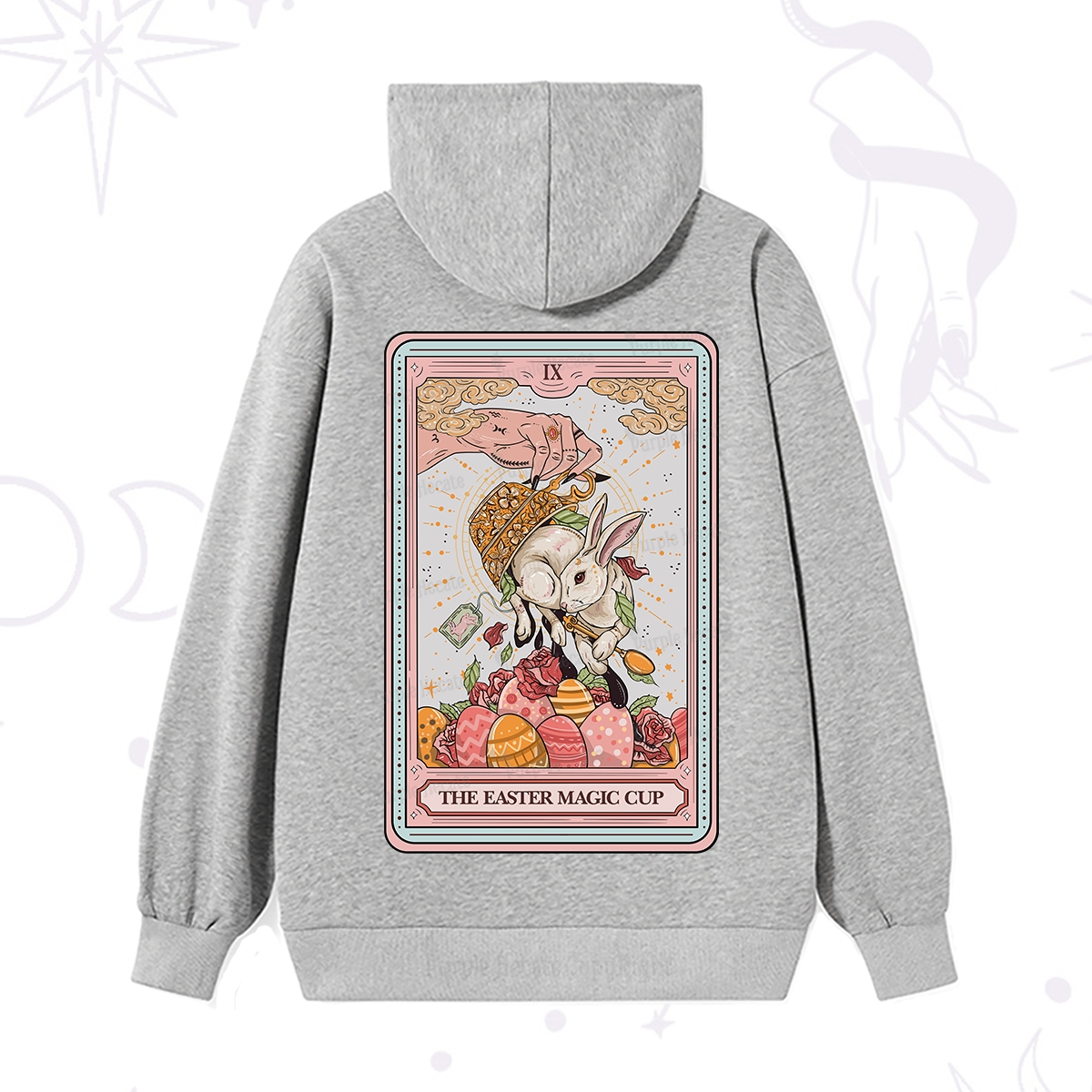 Purplehecate The Easter Magic Cup Tarot Hoodie