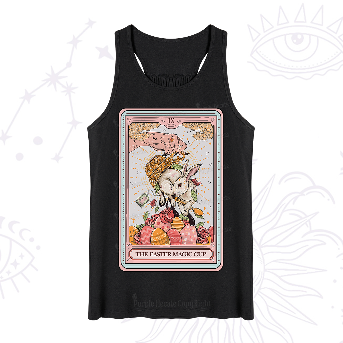 Purplehecate The Easter Magic Cup Tarot Tank