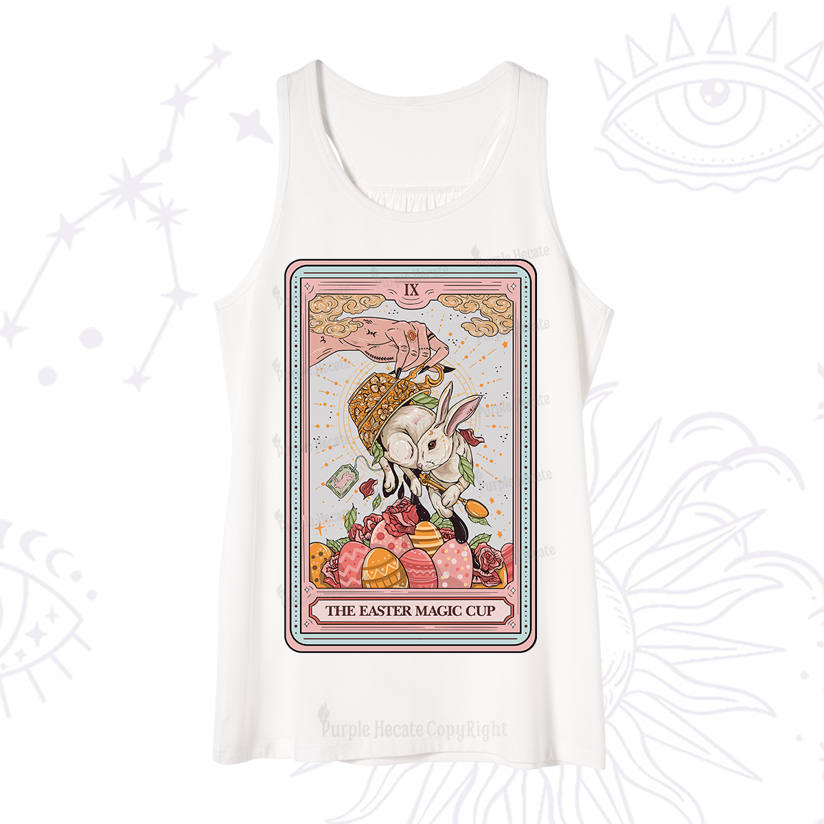 Purplehecate The Easter Magic Cup Tarot Tank