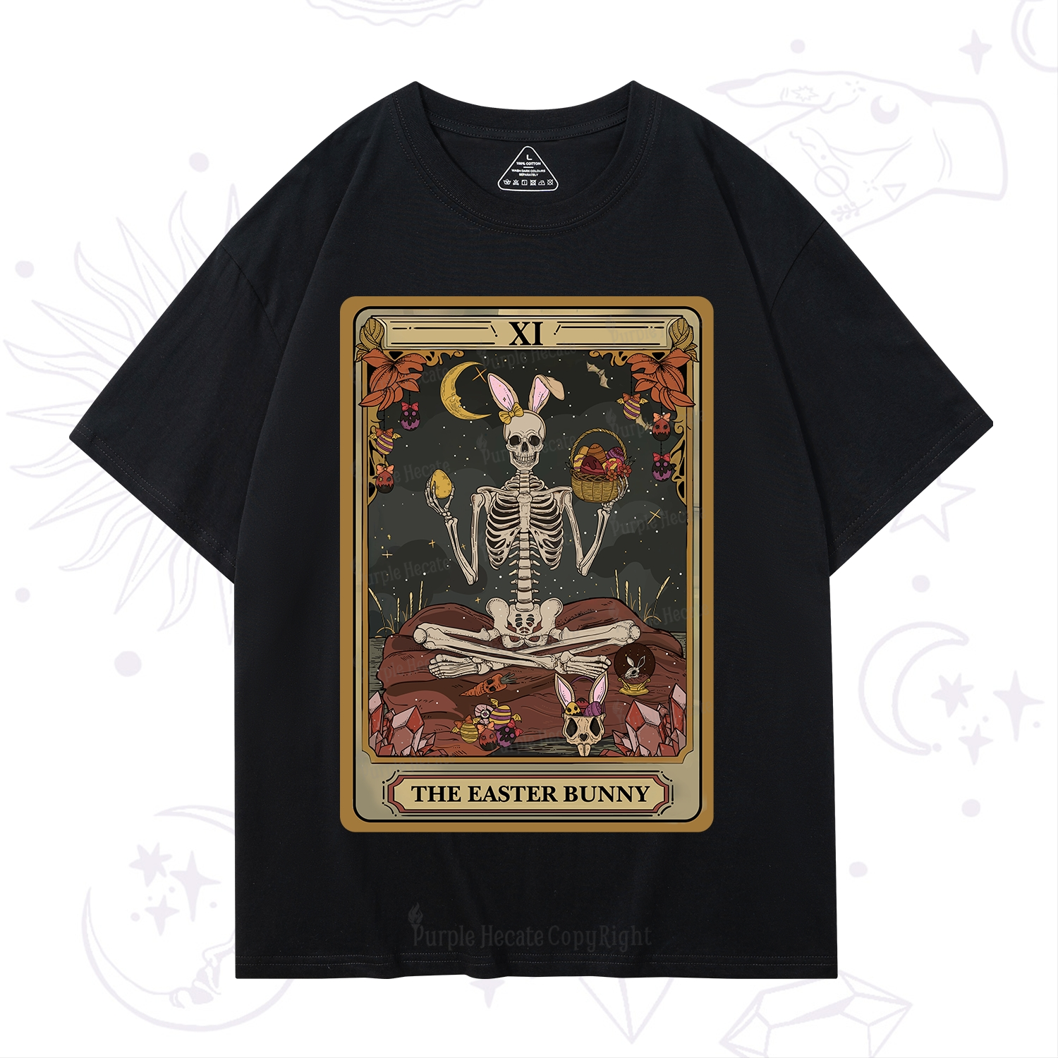 Purplehecate The Easter Bunny Tarot T-Shirt