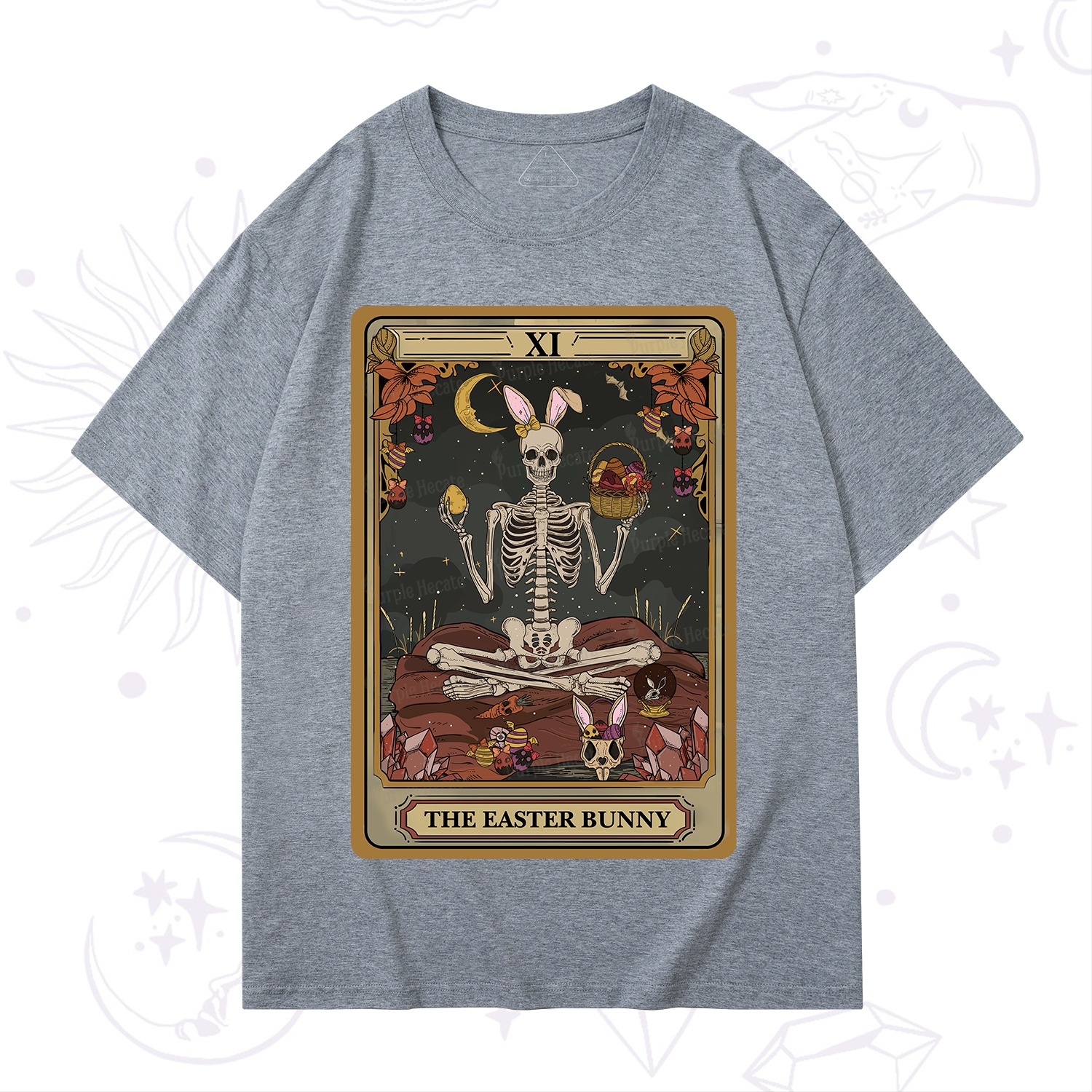 Purplehecate The Easter Bunny Tarot T-Shirt