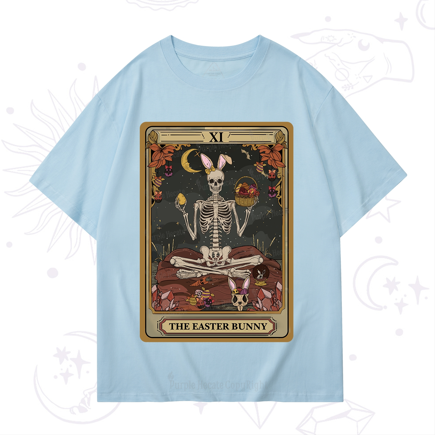 Purplehecate The Easter Bunny Tarot T-Shirt