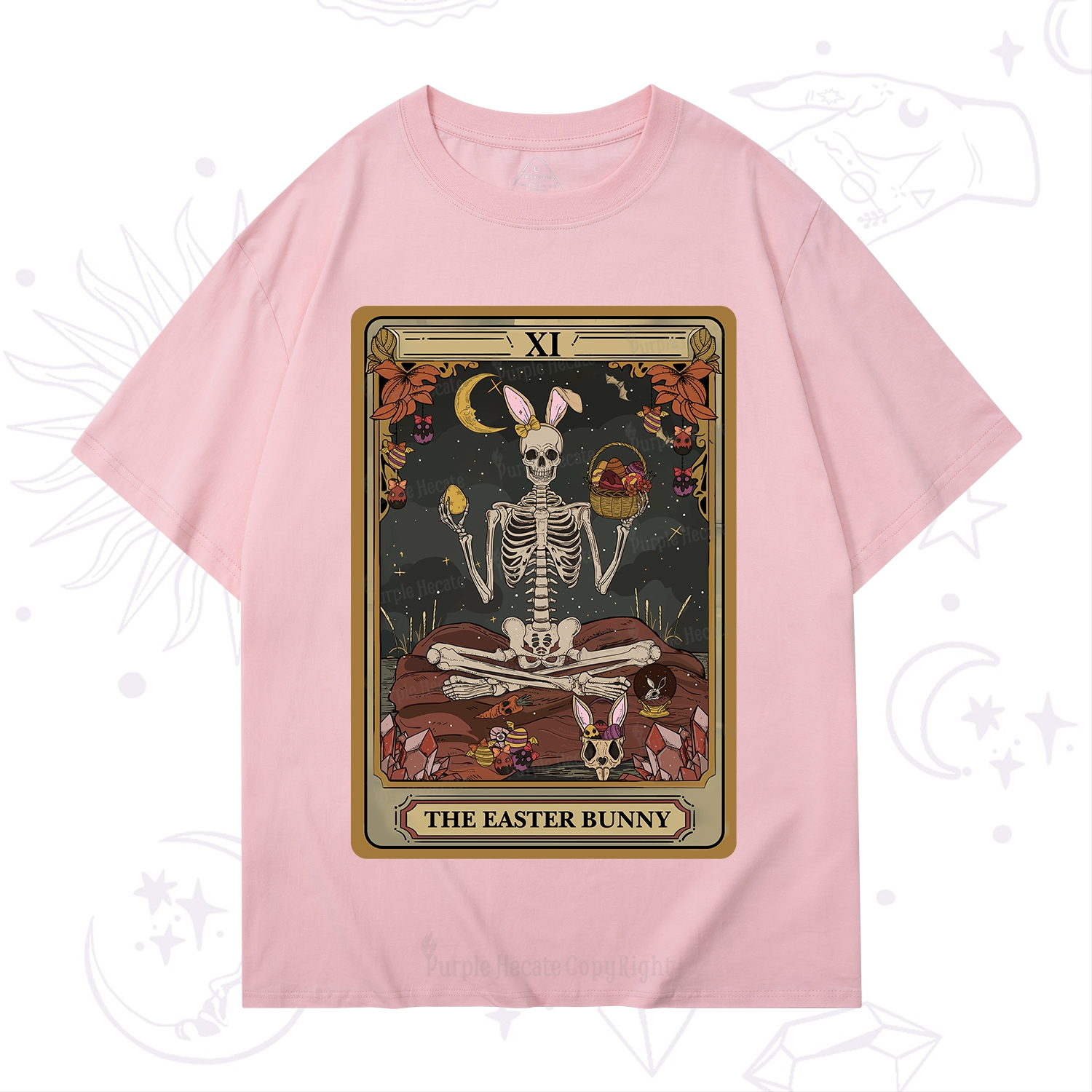 Purplehecate The Easter Bunny Tarot T-Shirt